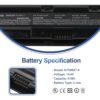 Laptop Battery Stone N750BU Clevo